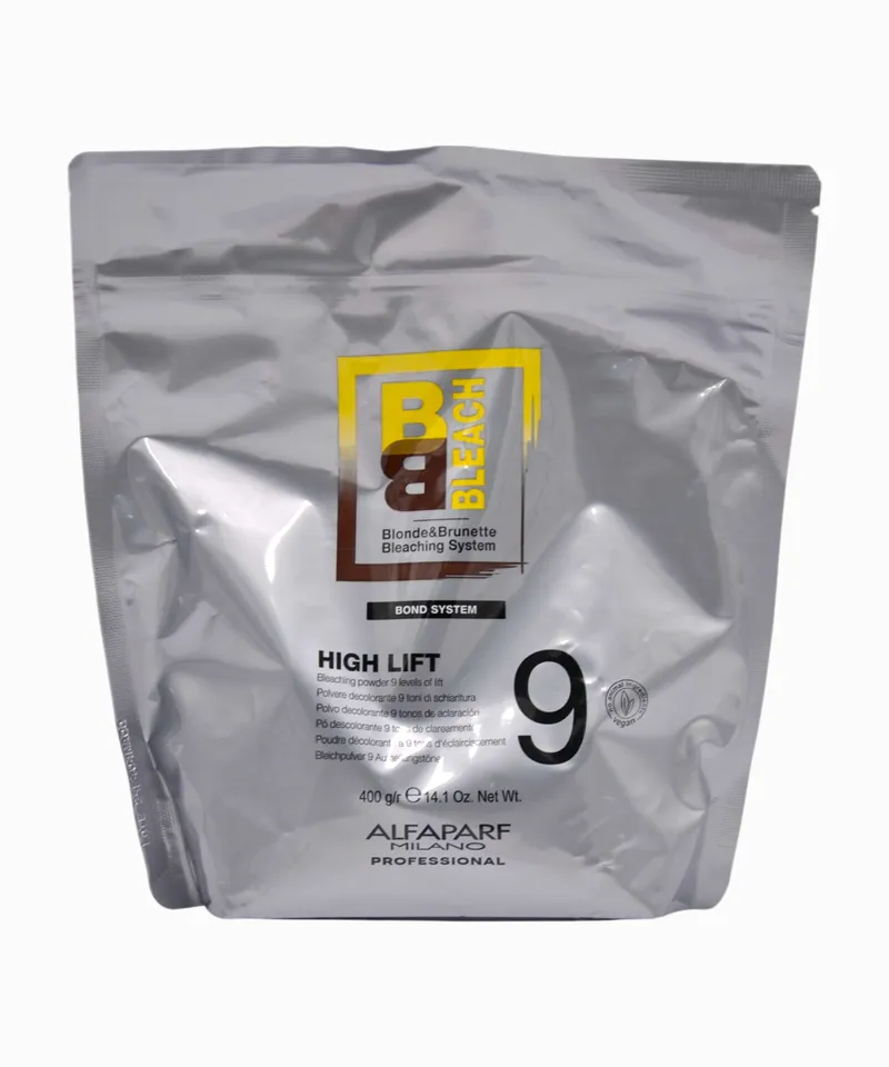 ALFAPARF BB BLEACH POLVO  DECOLORANTE 9  HIGH LIFT X400GR - Producto de belleza y estética en Almacén Sandra