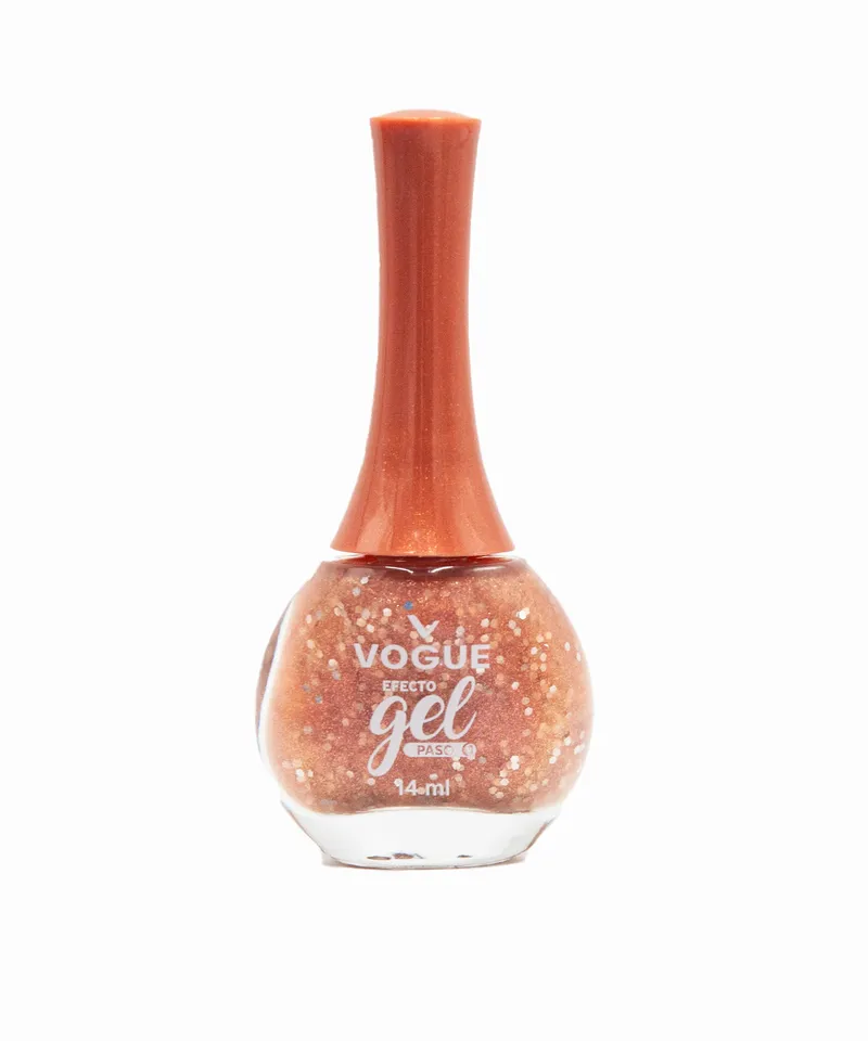 VOGUE ESMALTE EFECTO GEL BRILLO DESTELLOS X 14ML - Producto de belleza y estética en Almacén Sandra
