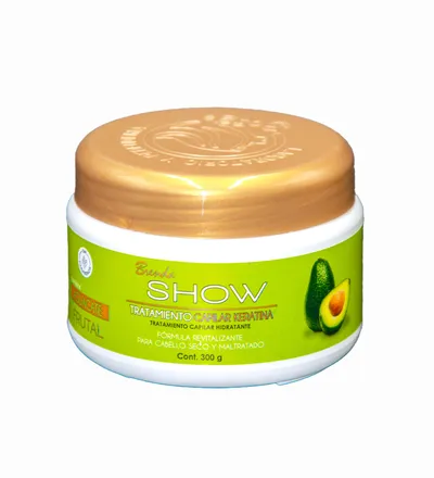 BRENDA TRATAMIENTO SHOW AGUACATE X 300GR - Producto de belleza y estética en Almacén Sandra