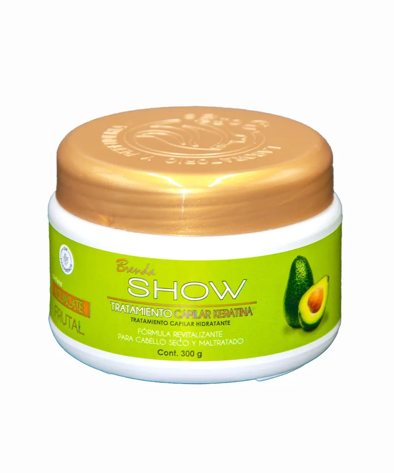 BRENDA TRATAMIENTO SHOW AGUACATE X 300GR - Producto de belleza y estética en Almacén Sandra