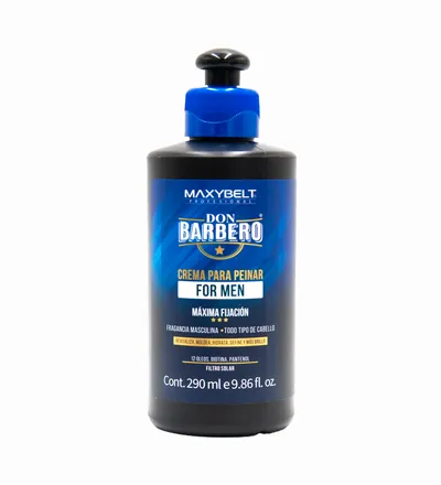 MAXYBELT DON BARBERO CREMA PARA PEINAR FOR MEN X 290ML - Producto de belleza y estética en Almacén Sandra