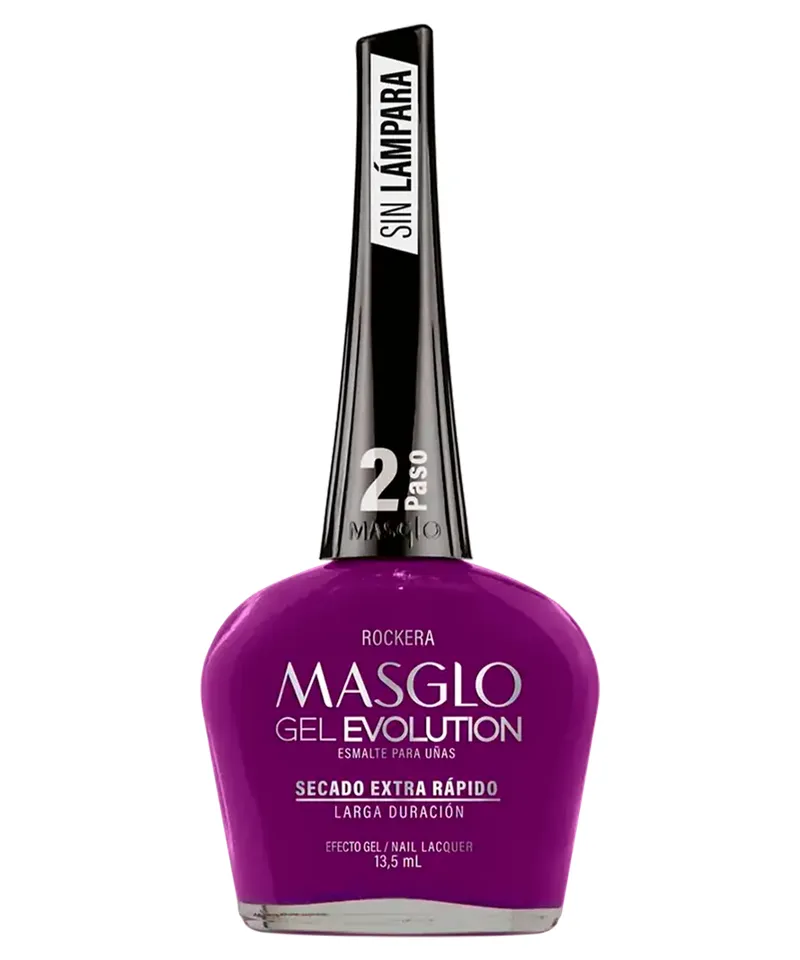 MASGLO ESMALTE GEL EVOLUTION ROCKERA X 13.5ML - Producto de belleza y estética en Almacén Sandra