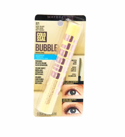MAYBELLINE PESTAÑINA COLOSSAL BUBBLE WATERPROOF  X 8.75ML - Producto de belleza y estética en Almacén Sandra