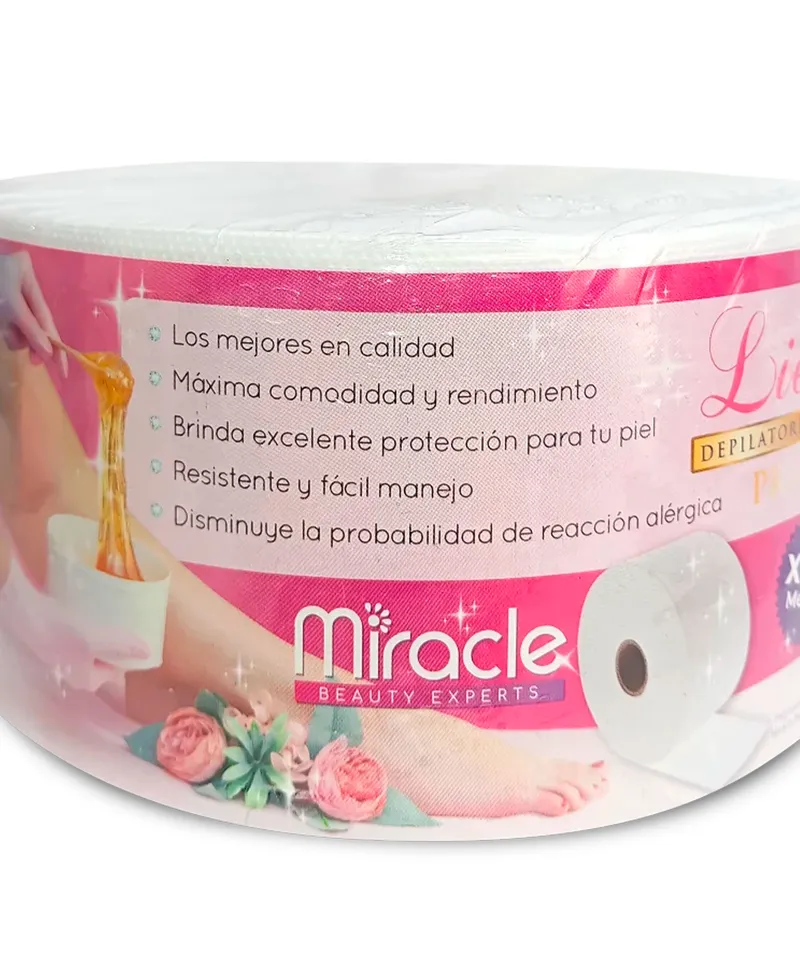 MIRACLE ROLLO DE LIENZO PARA DEPILAR X 50MTS                                                KIT.E - Producto de belleza y estética en Almacén Sandra