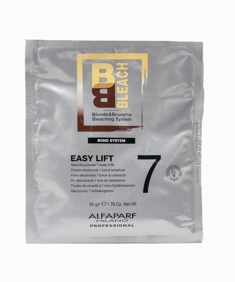 ALFAPARF BB BLEACH POLVO EASY LIFT 7 TONOS X 50 GR - Producto de belleza y estética en Almacén Sandra