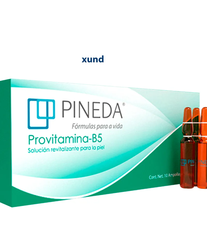 PINEDA AMPOLLA PROVITAMINA B5 X 2ML - Producto de belleza y estética en Almacén Sandra