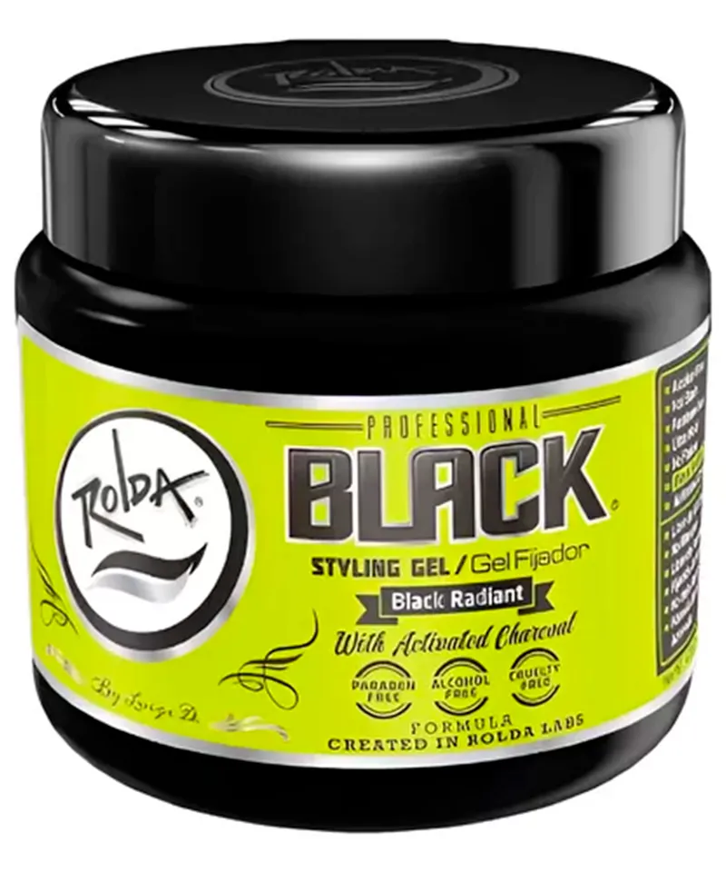 ROLDA GEL FIJADOR PROFESIONAL BLACK X 120GR - Producto de belleza y estética en Almacén Sandra