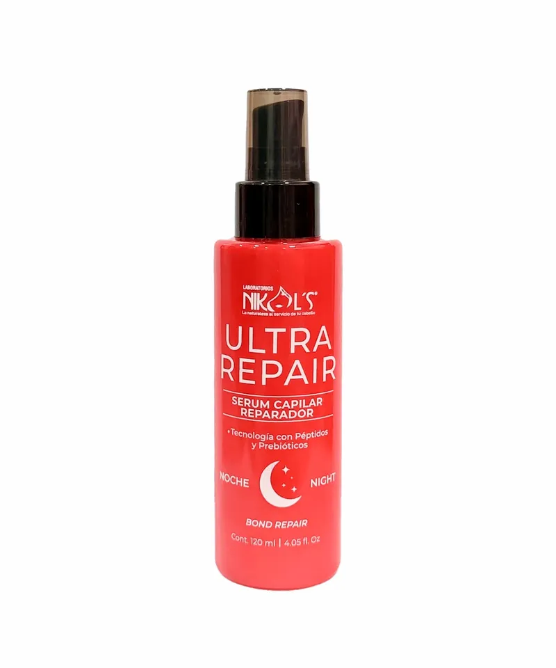 NIKOLS SERUM CAPILAR ULTRA REPAIR NOCHE X 120ML - Producto de belleza y estética en Almacén Sandra