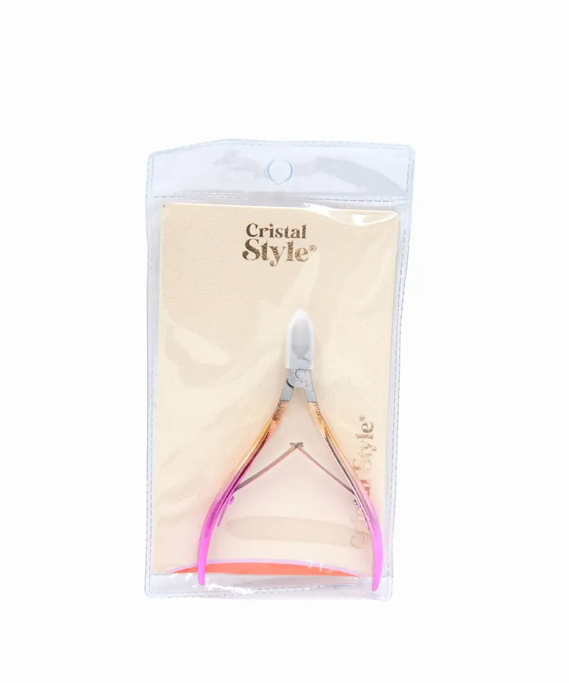 NOVO PLUS CORTA CUTICULA METALICO FUCSIA REF: HC-17240 - Producto de belleza y estética en Almacén Sandra