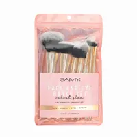 SAMY SET DE BROCHAS X 10UNDS REF: VELVET GLAM - Miniatura 1