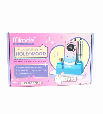MIRACLE MOTORTOOL ELECTRICO HOLLYWOOD 45.000RPM REF:DYD1309 - Producto de belleza y estética en Almacén Sandra