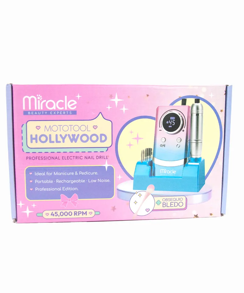 MIRACLE MOTORTOOL ELECTRICO HOLLYWOOD 45.000RPM REF:DYD1309 - Producto de belleza y estética en Almacén Sandra