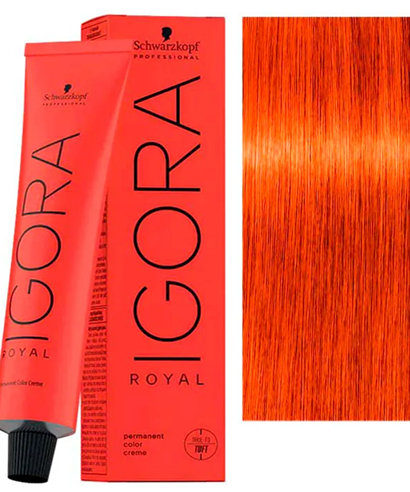 IGORA ROYAL TINTE RUBIO MEDIO COBRIZO INTENSO N.7.77 X 60ML - Producto de belleza y estética en Almacén Sandra
