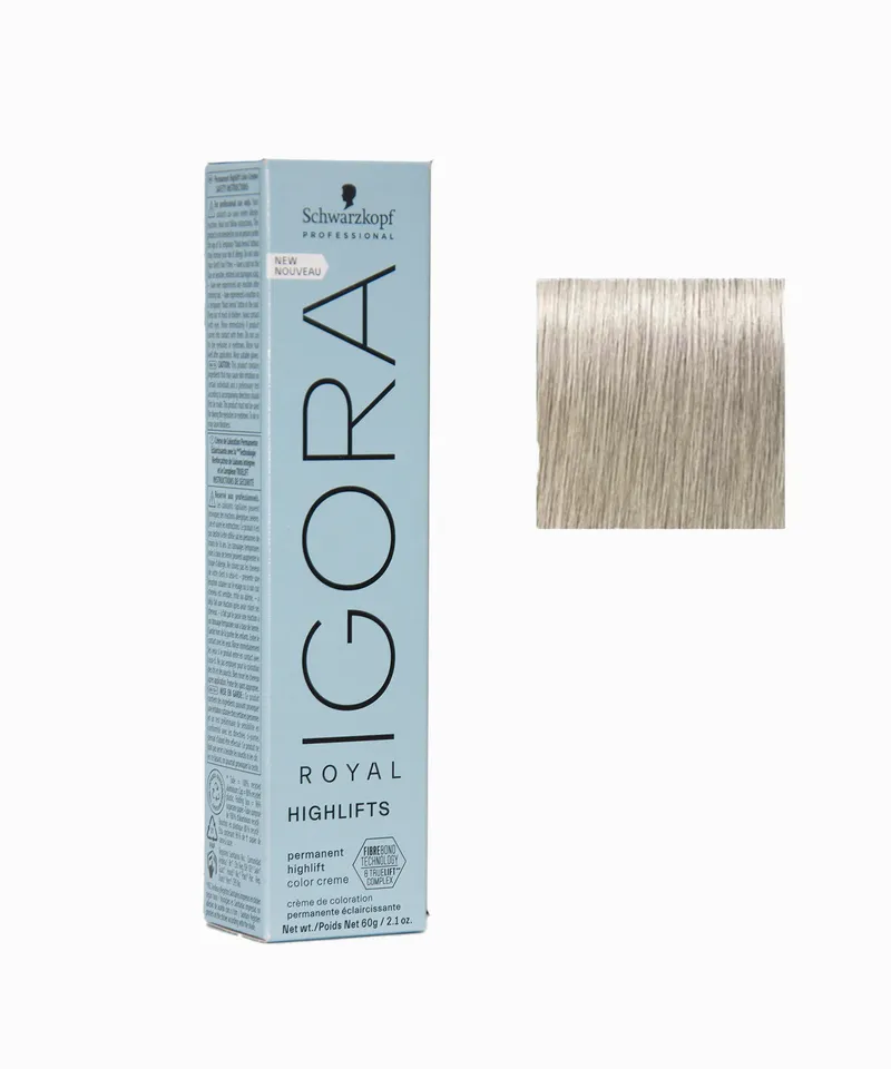 IGORA ROYAL TINTE SUPER ACLARANTE HUMO CENIZA  #12-21 X 60ML - Producto de belleza y estética en Almacén Sandra