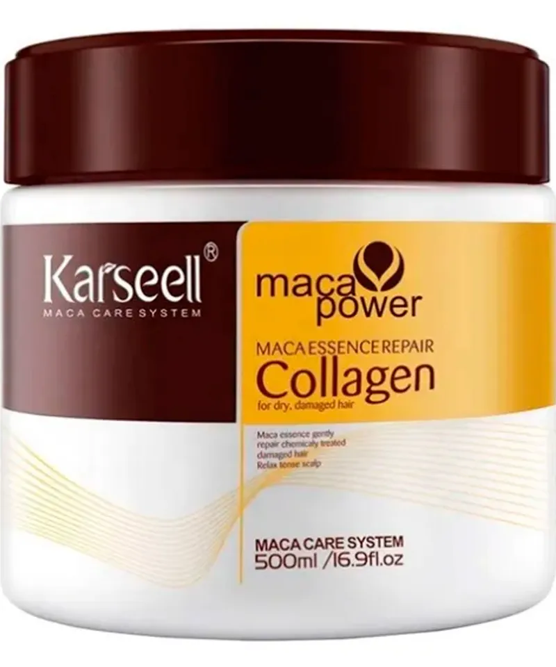 KARSEELL MASCARILLA CAPILAR REPARADORA DE COLAGENO X 500ML - Producto de belleza y estética en Almacén Sandra
