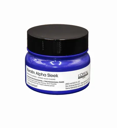 LOREAL MASK KERATIN ALPHA SLEEK X 250ML - Producto de belleza y estética en Almacén Sandra