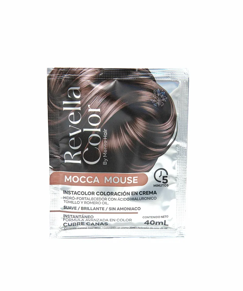 REVELLA COLOR CUBRECANAS COLOR MOCCA MOUSE X 40ML - Producto de belleza y estética en Almacén Sandra