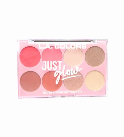 L A COLORS PALETA BLUSH/HIGHLIGHT X 8 - Producto de belleza y estética en Almacén Sandra