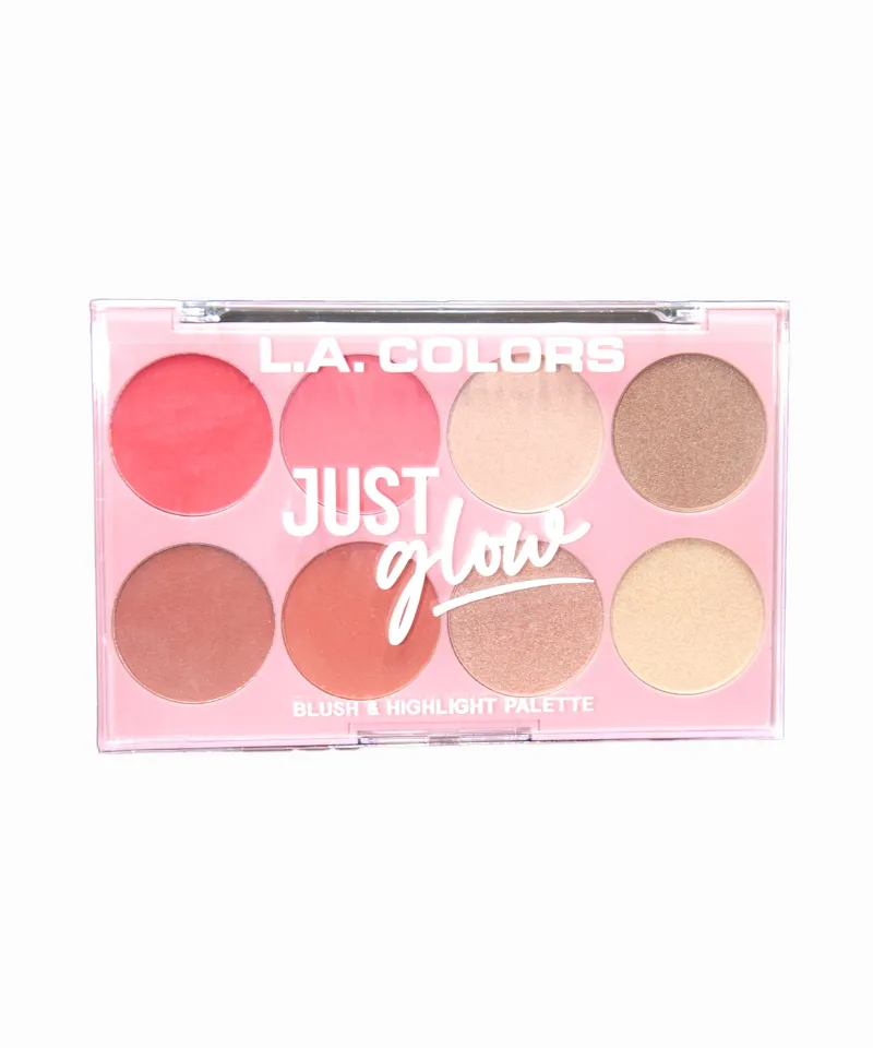 L A COLORS PALETA BLUSH/HIGHLIGHT X 8 - Producto de belleza y estética en Almacén Sandra