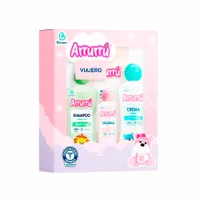ARRURRU ESTUCHE VIAJERO ROSADO X 4UND - Miniatura 1