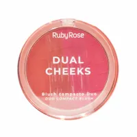 RUBY ROSS RUBOR DUAL CHEEKS PEACHY-FUCHSIA REF: 0020 X 8.1GR - Miniatura 1