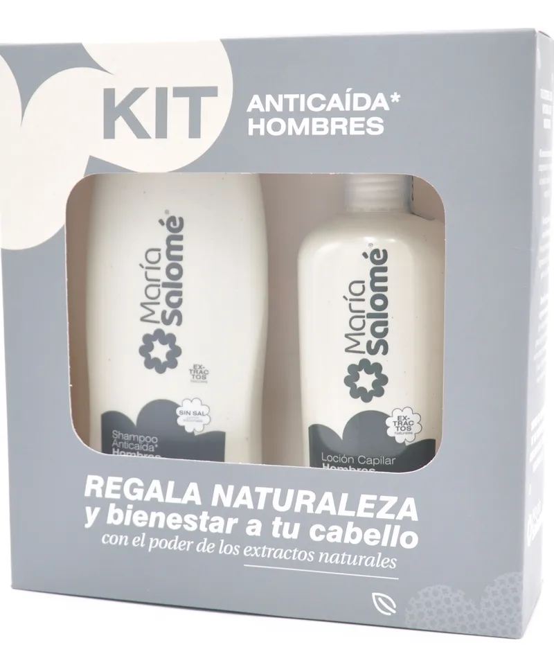 MARIA SALOME KIT ANTICAIDA HOMBRES SHAMPOO+LOCION - Producto de belleza y estética en Almacén Sandra