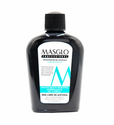 MASGLO REMOVEDOR SISTEMAS PARA UÑAS CON FRAGANCIA X 60ML - Producto de belleza y estética en Almacén Sandra