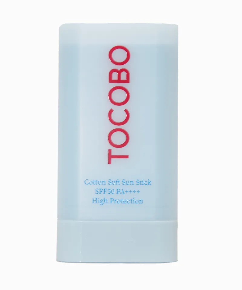 TOCOBO PROTECTOR SOLAR COTTON SOFT SUN STICK SPF50 PA++++ X 19GR - Producto de belleza y estética en Almacén Sandra