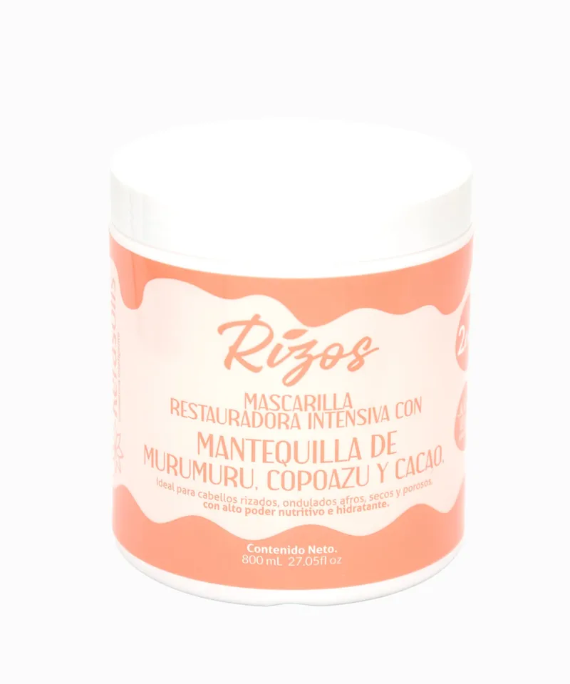 KERASOL-LISS RIZOS MASCARILLA RESTAURADORA INTENSIVA COPOAZU Y MURU MURU X 800ML - Producto de belleza y estética en Almacén Sandra