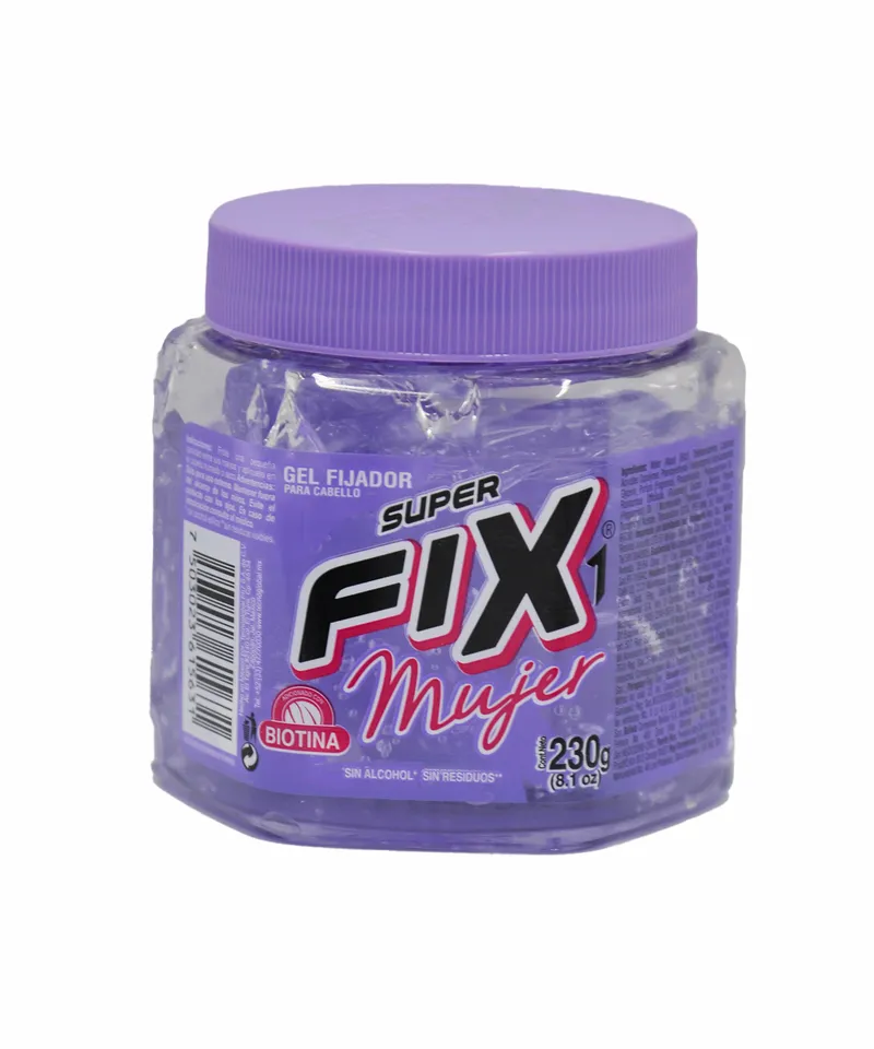 SUPER FIX 1 GEL FIJADOR DE CABELLO MUJER X 230GR - Producto de belleza y estética en Almacén Sandra