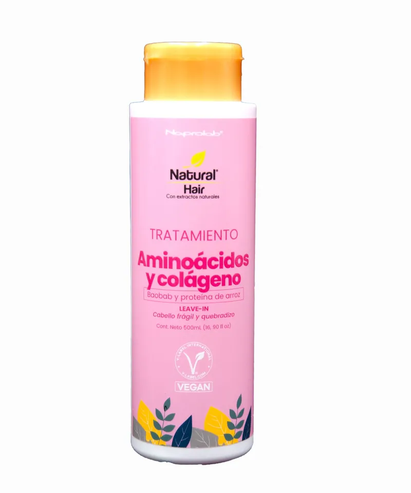 NAPROLAB TRATAMIENTO AMINOACIDOS Y COLAGENO X 500ML - Producto de belleza y estética en Almacén Sandra