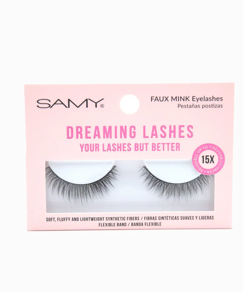 SAMY FAUX MINK PESTAÑAS POSTIZAS ENTERAS N.1 SOFIA - Producto de belleza y estética en Almacén Sandra