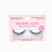 SAMY FAUX MINK PESTAÑAS POSTIZAS ENTERAS N.1 SOFIA - Miniatura 1