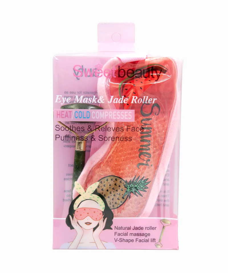 MAFFICK BIOAQUA RODILLO JADE + MASCARILLA PARA OJOS REF: BX-1340 - Producto de belleza y estética en Almacén Sandra