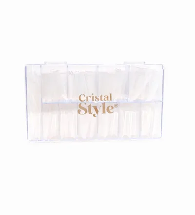 NOVO PLUS PAQUETE UÑAS COFFIN TRANSPARENTE X 500PCS REF:15130 - Producto de belleza y estética en Almacén Sandra