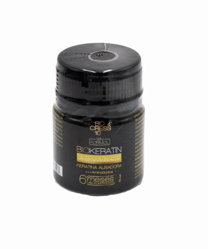 BIO CRESS 10 KERATINA +AMINOACIDOS X 70ML - Producto de belleza y estética en Almacén Sandra
