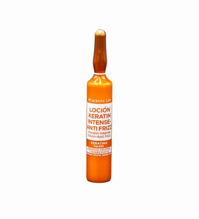 BE NATURAL PLACENTA LIFE AMPOLLA LOCION KERATIN - ANTI FRIZZ X 13ML - Producto de belleza y estética en Almacén Sandra