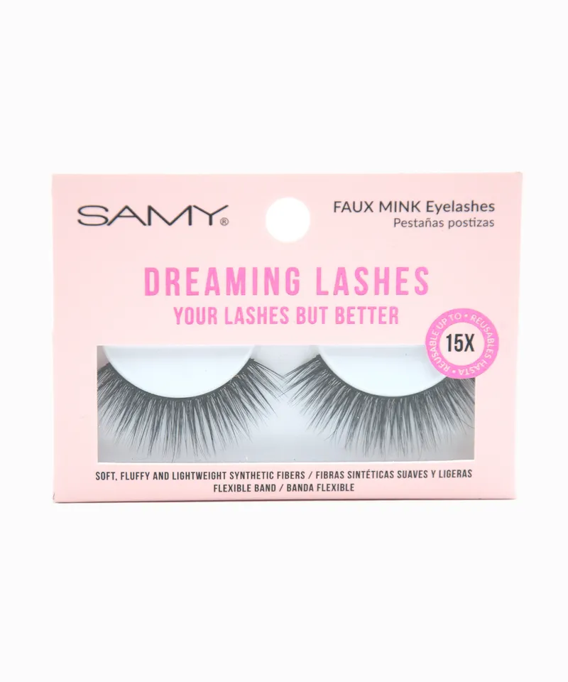 SAMY FAUX MINK PESTAÑAS POSTIZAS ENTERAS N.5 ISABELLA - Producto de belleza y estética en Almacén Sandra