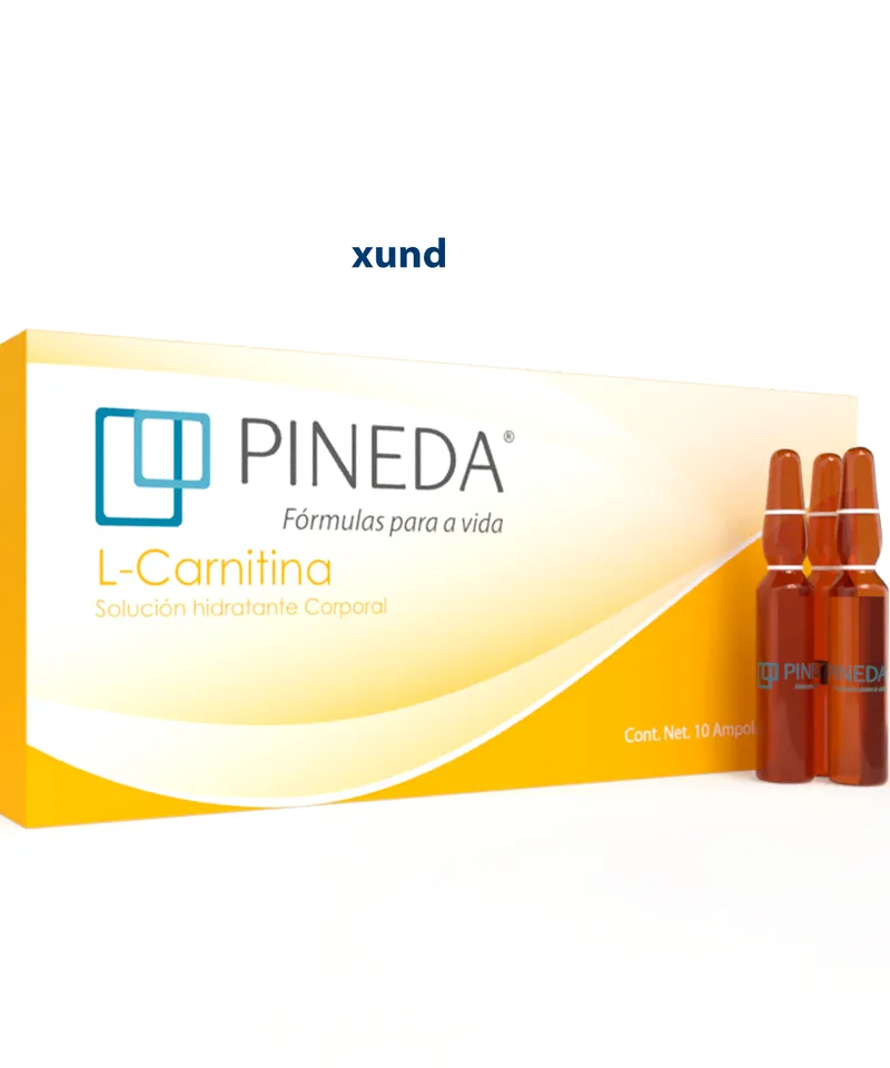 PINEDA AMPOLLA L-CARNITINA X 2ML - Producto de belleza y estética en Almacén Sandra