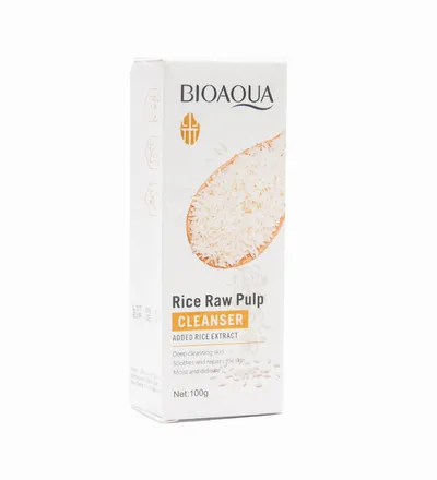 BIOAQUA LIMPIADOR FACIAL DE ARROZ X 100ML REF: BQY41005 - Producto de belleza y estética en Almacén Sandra