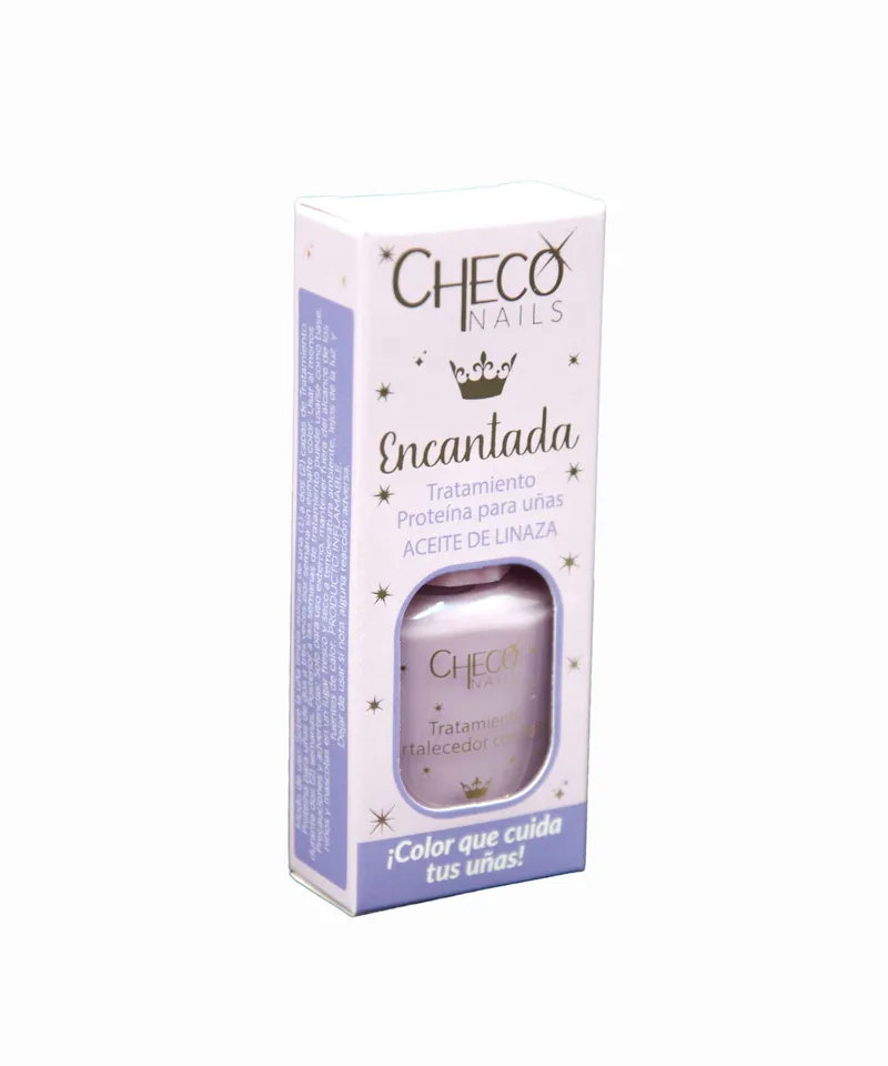 CHECO ENCANTADA TRATAMIENTO PARA UÑAS ACEITE DE LINAZA X 11.5ML - Producto de belleza y estética en Almacén Sandra