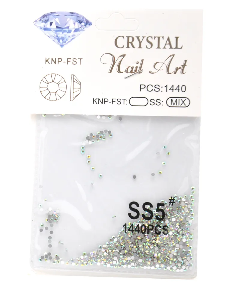 RBT GEMAS DECORATIVAS DE UÑAS SWAROSKY TORNASOL X 1440 PCZ REF:0603 - 215-155 - Producto de belleza y estética en Almacén Sandra