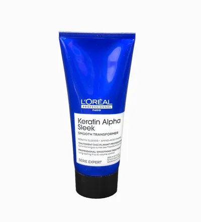 LOREAL SMOOTH TREATMENT KERATIN ALPHA SLEEK X 200ML - Producto de belleza y estética en Almacén Sandra