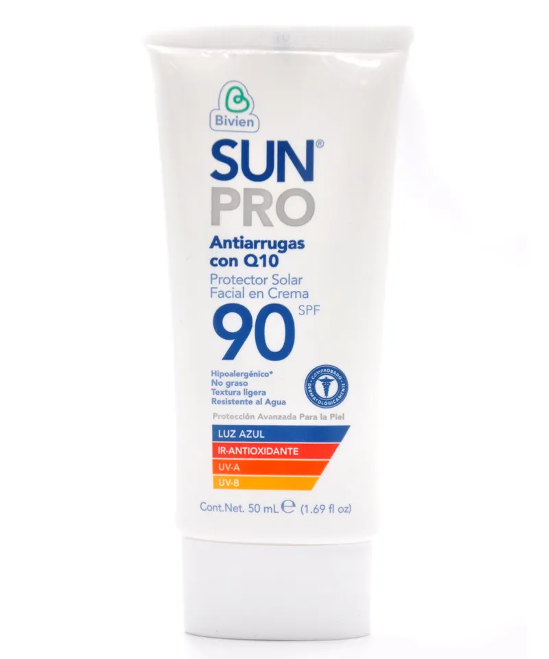 SUN PRO PROTECTOR SOLAR EN CREMA SPF90 X 50ML - Producto de belleza y estética en Almacén Sandra
