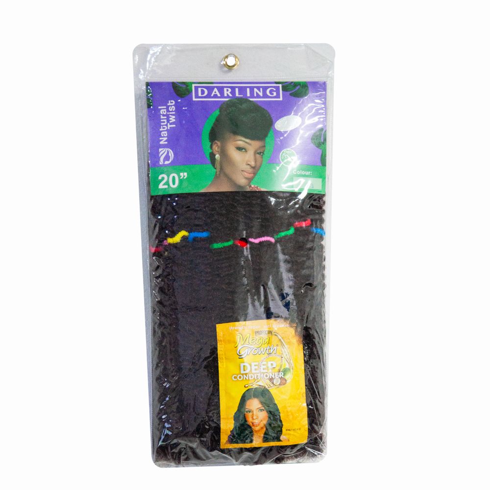 DARLING KANECALON NATURAL TWIST 20PULG COLOR 33