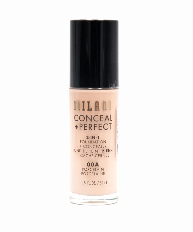 MILANI CONCEAL + PERFECT 2EN1 N.00A PORCELAIN X 30ML - Producto de belleza y estética en Almacén Sandra