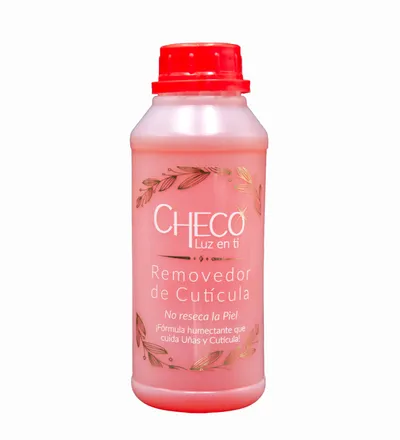 CHECO REMOVEDOR DE CUTICULA X 500ML - Producto de belleza y estética en Almacén Sandra
