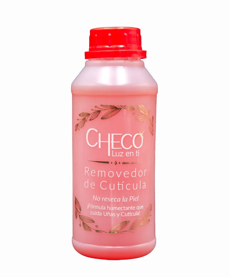 CHECO REMOVEDOR DE CUTICULA X 500ML - Producto de belleza y estética en Almacén Sandra