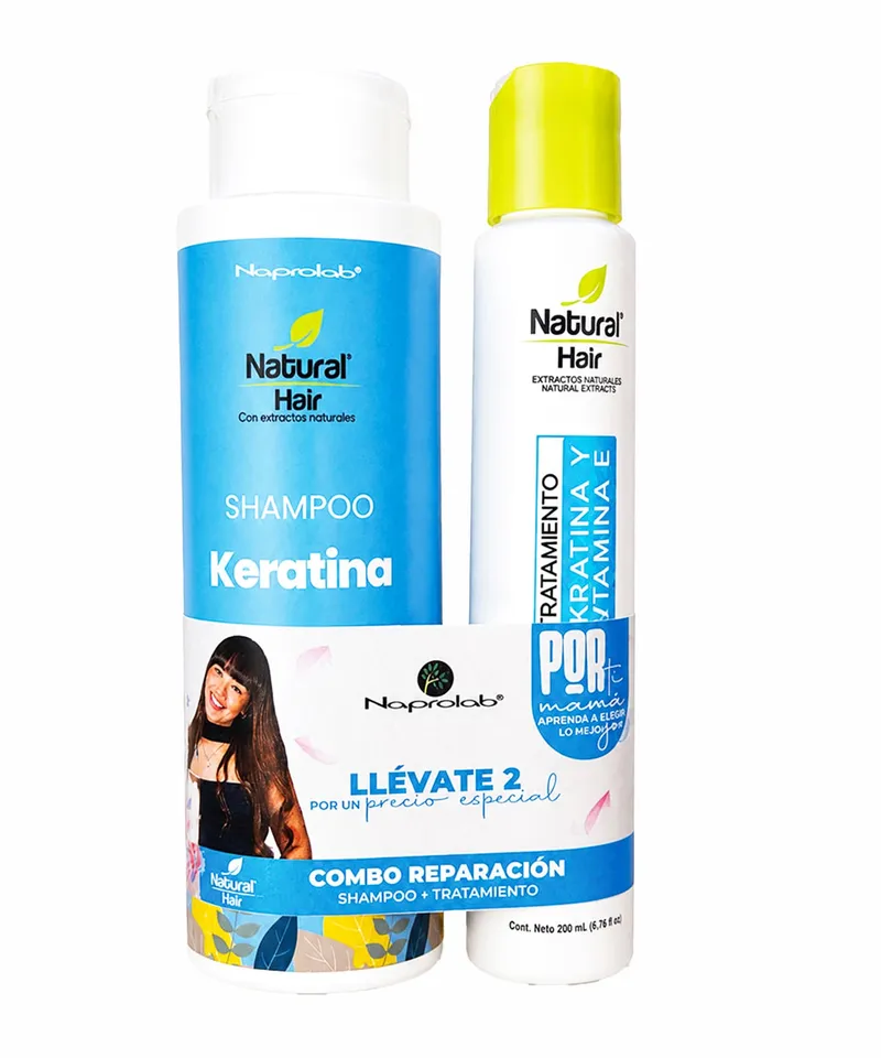 NAPROLAB  DUOPACK REPARACION SHAMPOO X500 +TRATAMIENTO X200 - Producto de belleza y estética en Almacén Sandra