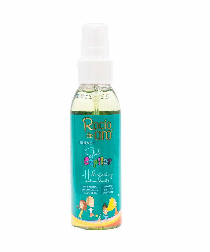 RENE CHARDON KIDS SPLASH CAPILAR ROCIO DE ORO X 120ML - Producto de belleza y estética en Almacén Sandra